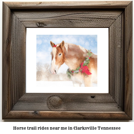 horse trail rides near me in Clarksville, Tennessee